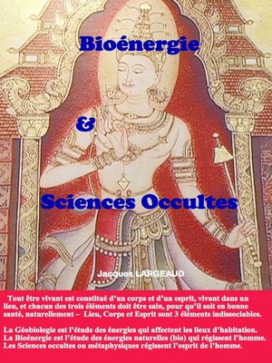 cover image of Bioénergie et Sciences Occultes
